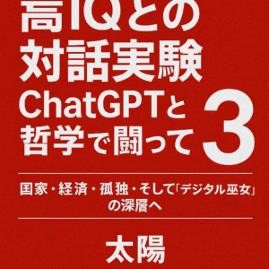 高IQとの対話実験：ChatGPTと哲学で闘ってみた3
